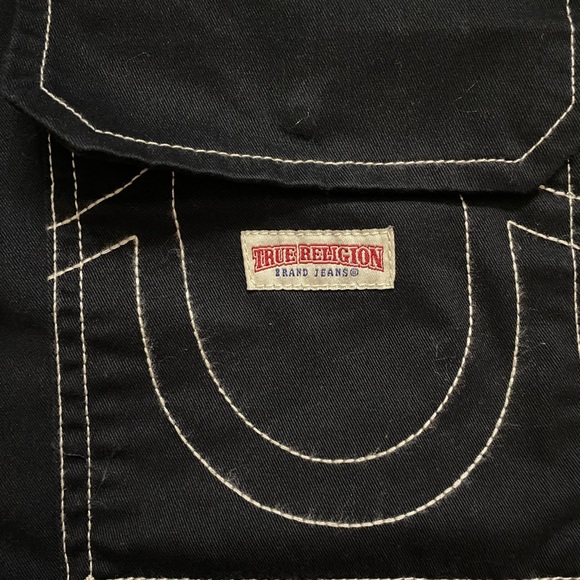 True Religion Black Straight Leg Pants - Picture 4 of 4